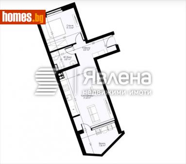 Двустаен, 78m² - Апартамент за продажба - 113777570