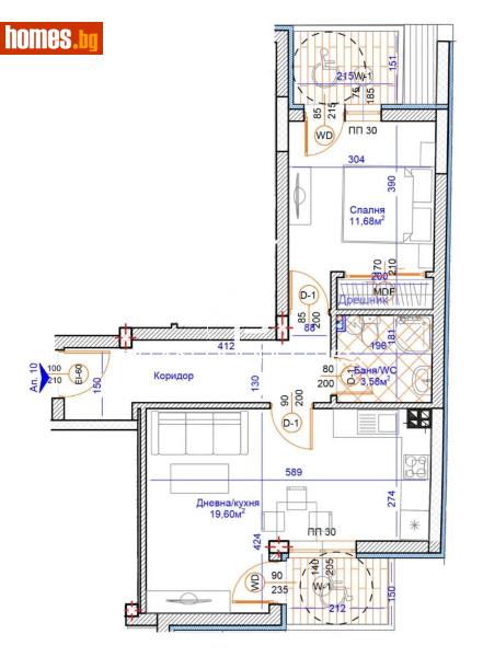 Двустаен, 73m² -  Общината, Варна - Апартамент за продажба - Titan Properties Varna - 113780280