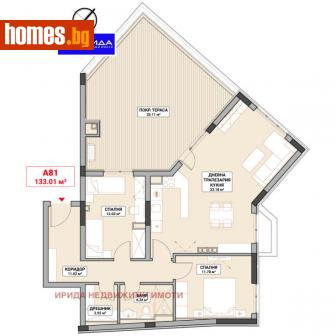 Тристаен, 157m² - Апартамент за продажба - 113786248