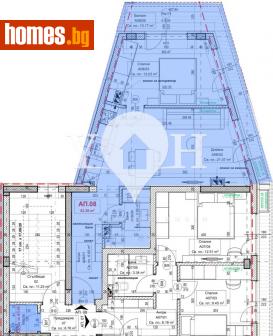 Двустаен, 77m² - Апартамент за продажба - 113788912