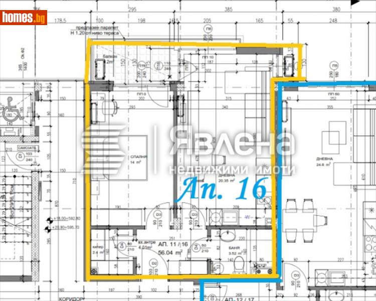 Двустаен, 71m² -  Люлин Център, София - Апартамент за продажба - ЯВЛЕНА - 113796301