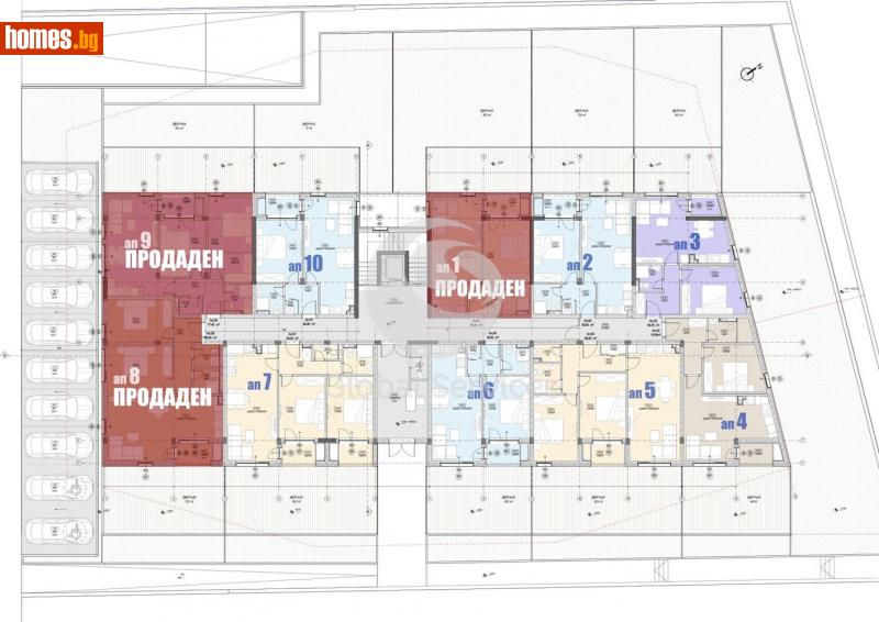 Тристаен, 98m² - Кв. Малинова Долина, София - Апартамент за продажба - Глобъл Сървисиз ООД - 113809991