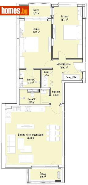 Тристаен, 146m² - Жк. Младост 4, София - Апартамент за продажба - LATIRA - 113813332