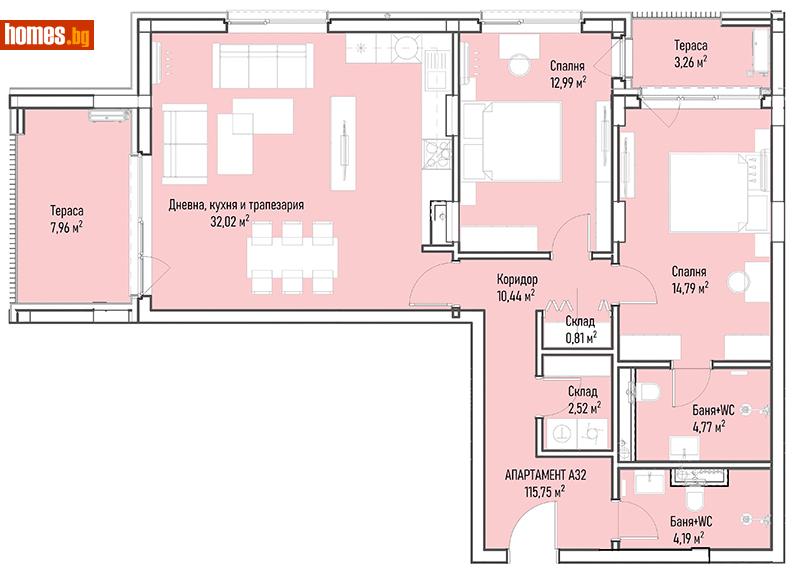 Тристаен, 143m² - Жк. Младост 4, София - Апартамент за продажба - LATIRA - 113813367