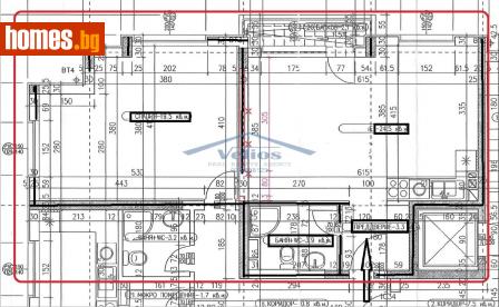 Двустаен, 73m² - Апартамент за продажба - 113813845