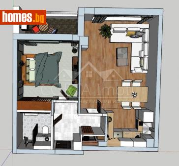 Тристаен, 83m² - Апартамент за продажба - 113818313
