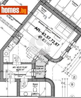Едностаен, 60m² - Апартамент за продажба - 113822059