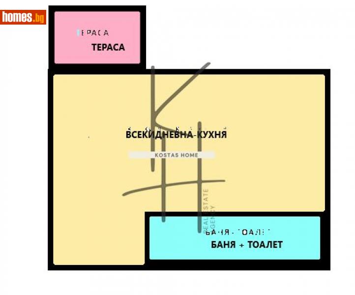 Едностаен, 60m² - Кв. Виница, Варна - Апартамент за продажба - Костас Хоум - 113822784