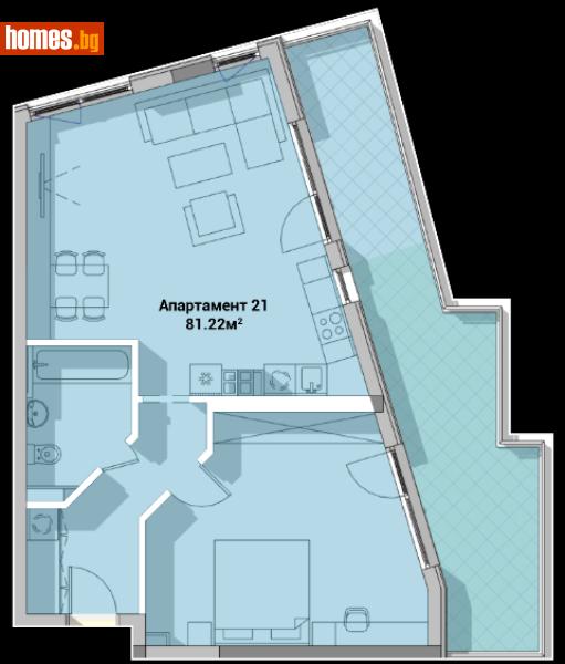 Двустаен, 113m² - Жк. Полигона, София - Апартамент за продажба - LATIRA - 113823998