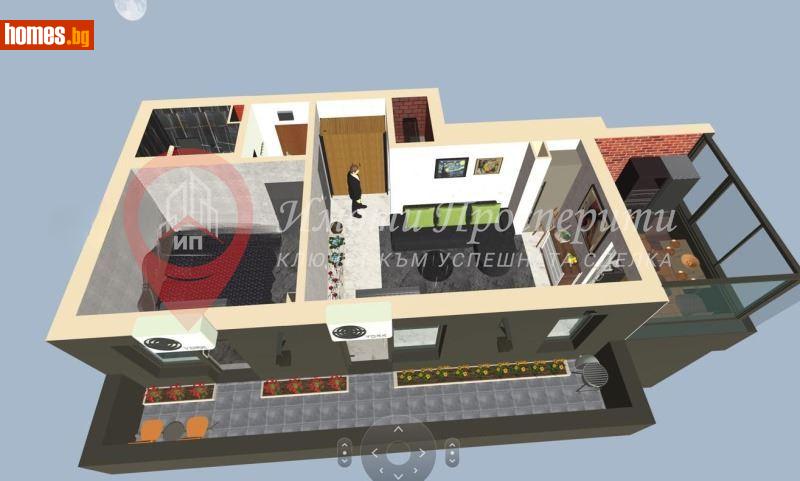 Двустаен, 69m² - Кв. Витоша, София - Апартамент за продажба - Имоти Просперити - 113828056