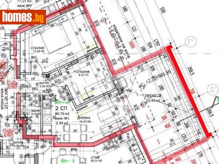 Тристаен, 96m² - Апартамент за продажба - 113849491