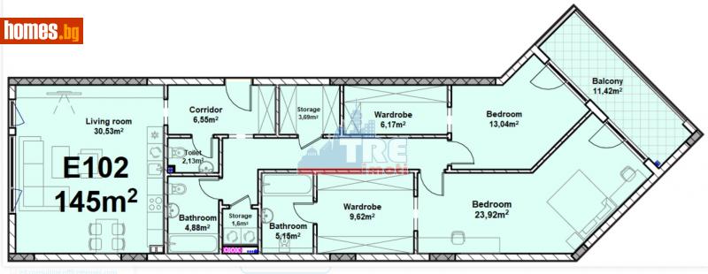 Тристаен, 177m² - Жк. Полигона, София - Апартамент за продажба - ТЕНДЕНЗ РИАЛ ЕСТЕЙТ - 113851584