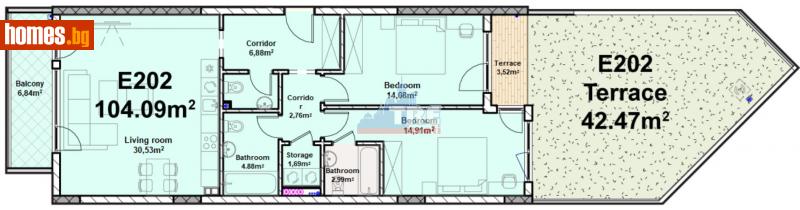 Тристаен, 169m² - Жк. Полигона, София - Апартамент за продажба - ТЕНДЕНЗ РИАЛ ЕСТЕЙТ - 113851587