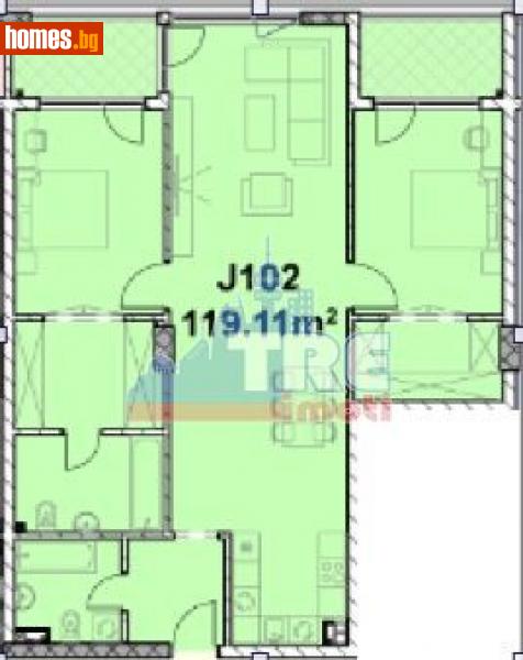 Тристаен, 140m² - Жк. Полигона, София - Апартамент за продажба - ТЕНДЕНЗ РИАЛ ЕСТЕЙТ - 113851612