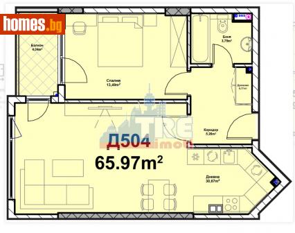 Двустаен, 78m² - Апартамент за продажба - 113851626
