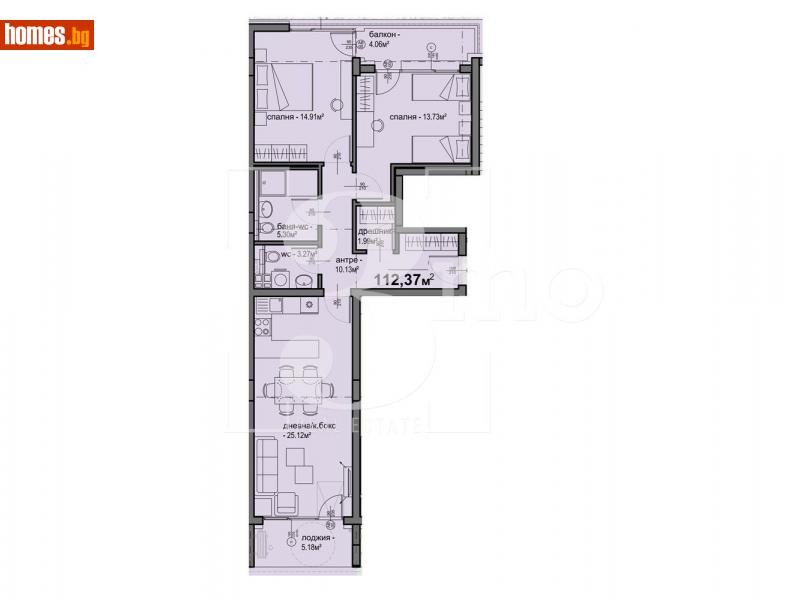 Тристаен, 112m² - Жк. Люлин 5, София - Апартамент за продажба - 3mo офис Амалтея - 113864412