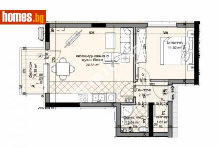 Двустаен, 69m² - Апартамент за продажба - 113865308