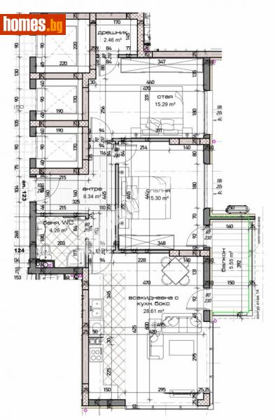 Тристаен, 112m² - Жк. Младост, Варна - Апартамент за продажба - МИРЕЛА - 113865311