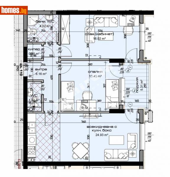 Тристаен, 102m² - Жк. Младост, Варна - Апартамент за продажба - МИРЕЛА - 113865315