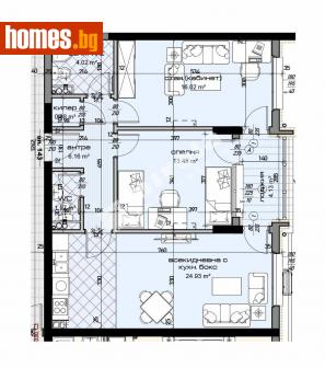 Тристаен, 102m² - Апартамент за продажба - 113865316