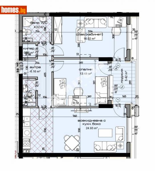 Тристаен, 102m² - Жк. Младост, Варна - Апартамент за продажба - МИРЕЛА - 113865318