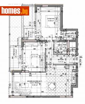 Тристаен, 118m² - Апартамент за продажба - 113865327