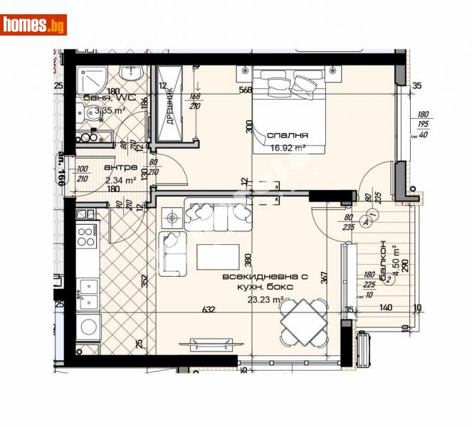 Двустаен, 74m² - Жк. Младост, Варна - Апартамент за продажба - МИРЕЛА - 113865332