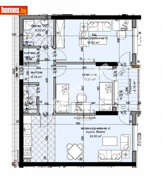 Тристаен, 102m² - Жк. Младост, Варна - Апартамент за продажба - МИРЕЛА - 113865333