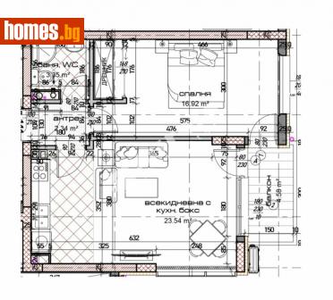 Двустаен, 71m² - Апартамент за продажба - 113865341