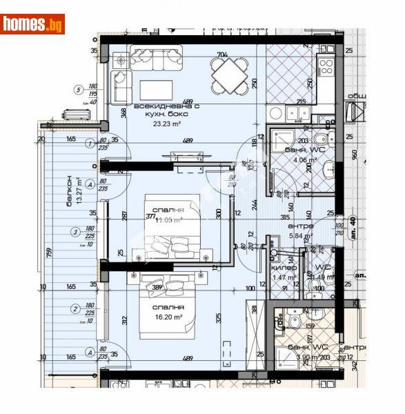 Тристаен, 107m² - Жк. Младост, Варна - Апартамент за продажба - МИРЕЛА - 113865380