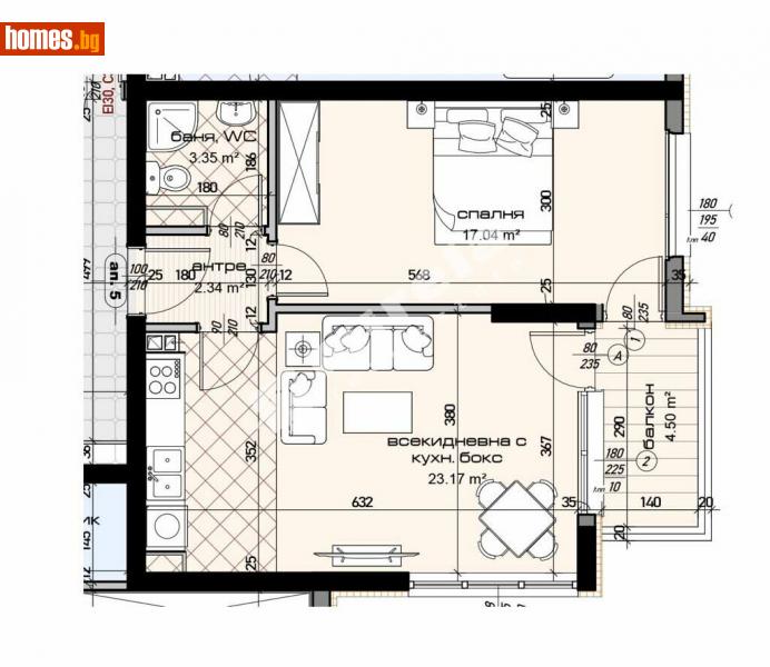 Двустаен, 71m² - Жк. Младост, Варна - Апартамент за продажба - МИРЕЛА - 113865389