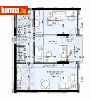 Тристаен, 102m² - Апартамент за продажба - 113865390