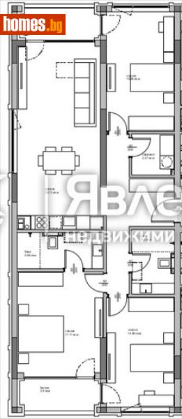 Четиристаен, 158m² - Кв. Аспарухово, Варна - Апартамент за продажба - ЯВЛЕНА - 113865547