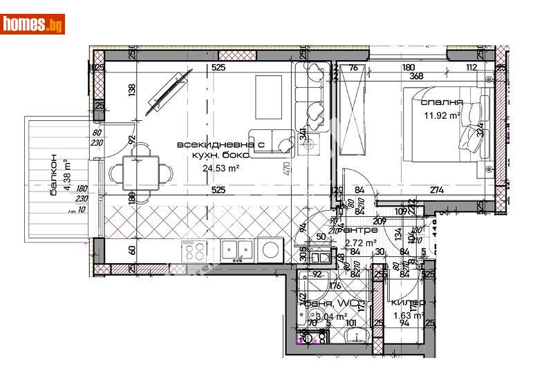 Двустаен, 69m² - Жк. Младост, Варна - Апартамент за продажба - МИРЕЛА - 113881906