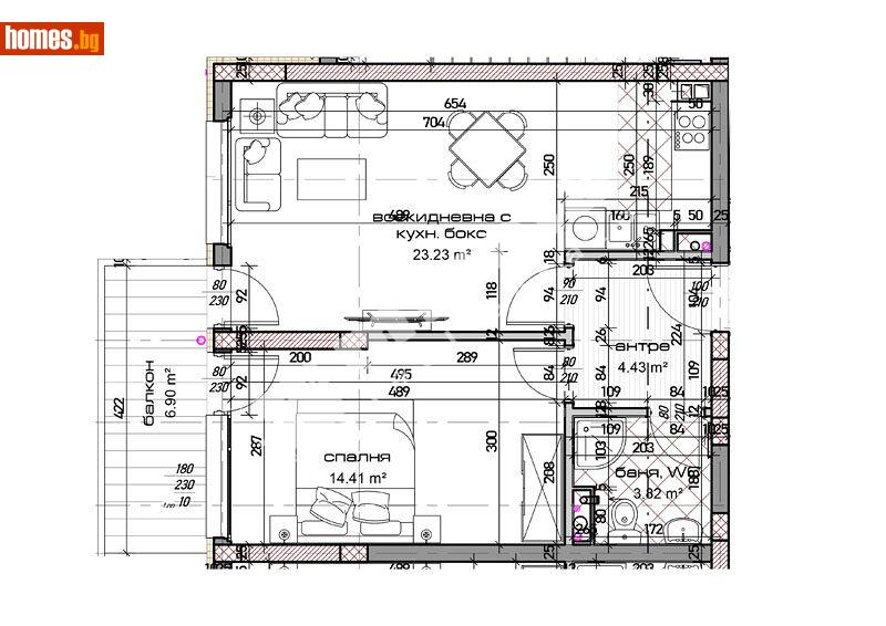Двустаен, 76m² - Жк. Младост, Варна - Апартамент за продажба - МИРЕЛА - 113881908