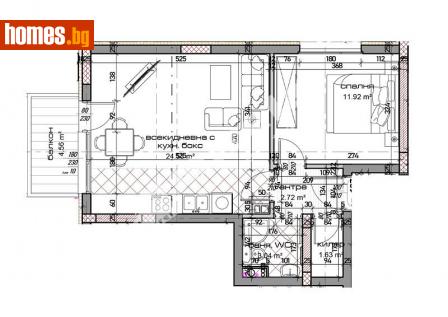 Двустаен, 69m² - Апартамент за продажба - 113881910