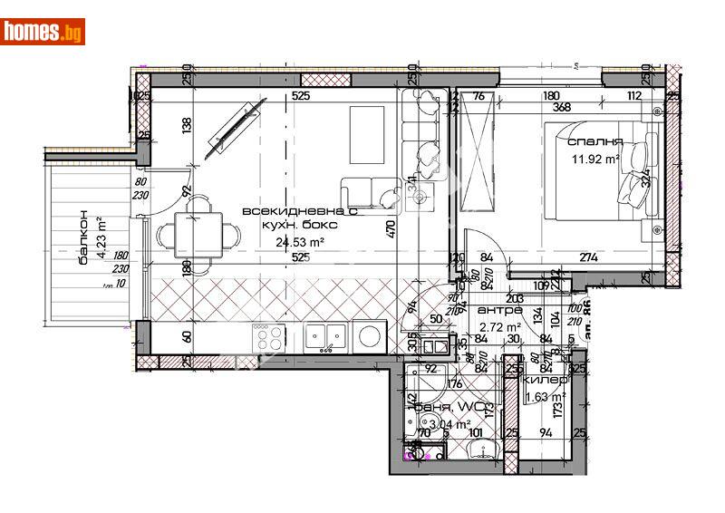 Двустаен, 69m² - Жк. Младост, Варна - Апартамент за продажба - МИРЕЛА - 113881916