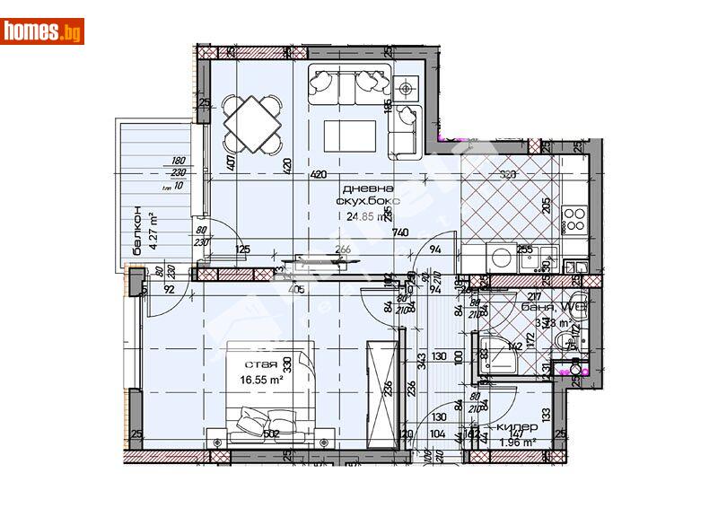 Двустаен, 78m² - Жк. Младост, Варна - Апартамент за продажба - МИРЕЛА - 113881917
