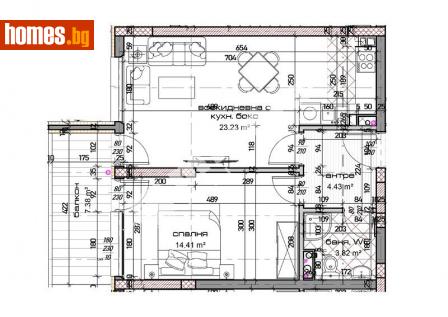Двустаен, 77m² - Апартамент за продажба - 113881928