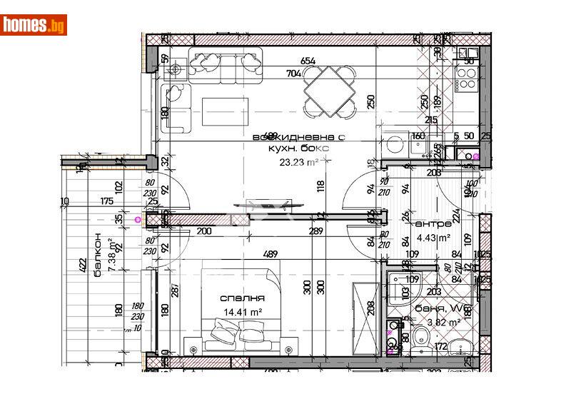 Двустаен, 77m² - Жк. Младост, Варна - Апартамент за продажба - МИРЕЛА - 113881928