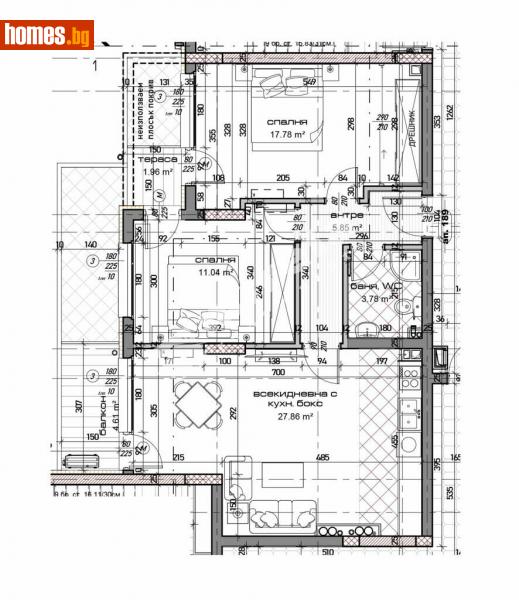 Тристаен, 104m² - Жк. Младост, Варна - Апартамент за продажба - МИРЕЛА - 113881929