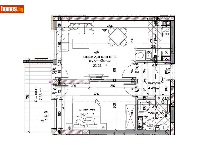 Двустаен, 77m² - Жк. Младост, Варна - Апартамент за продажба - МИРЕЛА - 113881951