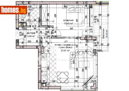 Двустаен, 76m² - Апартамент за продажба - 113881952