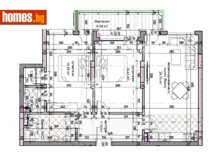 Тристаен, 112m² - Апартамент за продажба - 113881954