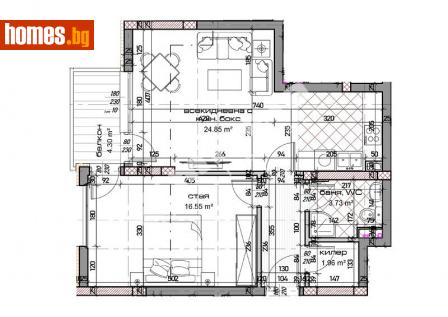 Двустаен, 78m² - Апартамент за продажба - 113881955