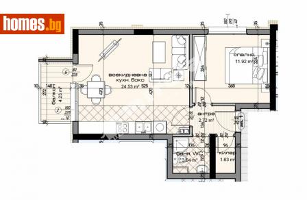 Двустаен, 69m² - Апартамент за продажба - 113881968