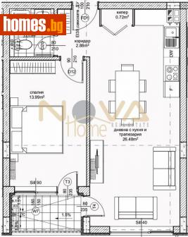 Двустаен, 66m² - Апартамент за продажба - 113884037