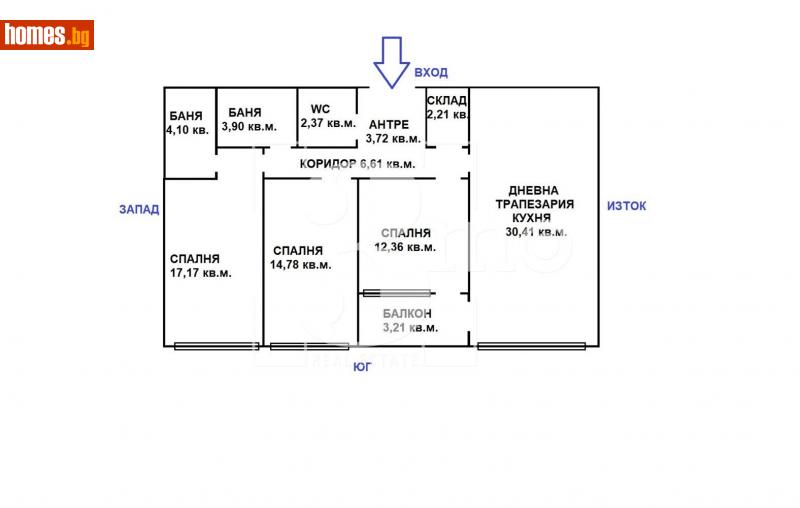 Четиристаен, 148m² - Жк. Люлин 2, София - Апартамент за продажба - 3mo офис Амалтея - 113894878