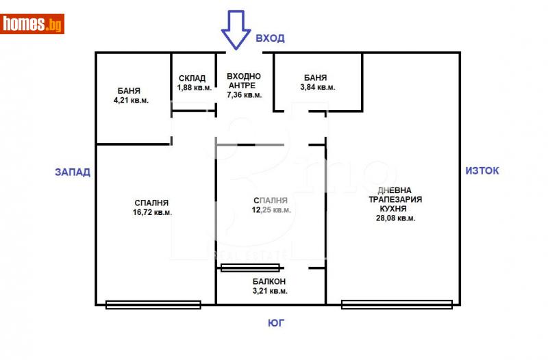 Тристаен, 114m² - Жк. Люлин 2, София - Апартамент за продажба - 3mo офис Амалтея - 113894879
