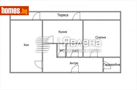 Двустаен, 67m² - Апартамент за продажба - 113895684